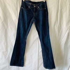 BCBGMaxAzaria Denim Bootcut Jean